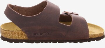BIRKENSTOCK Sandal 'Milano' i brun