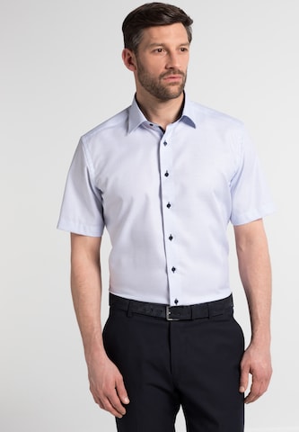 ETERNA Regular fit Button Up Shirt in Blue: front