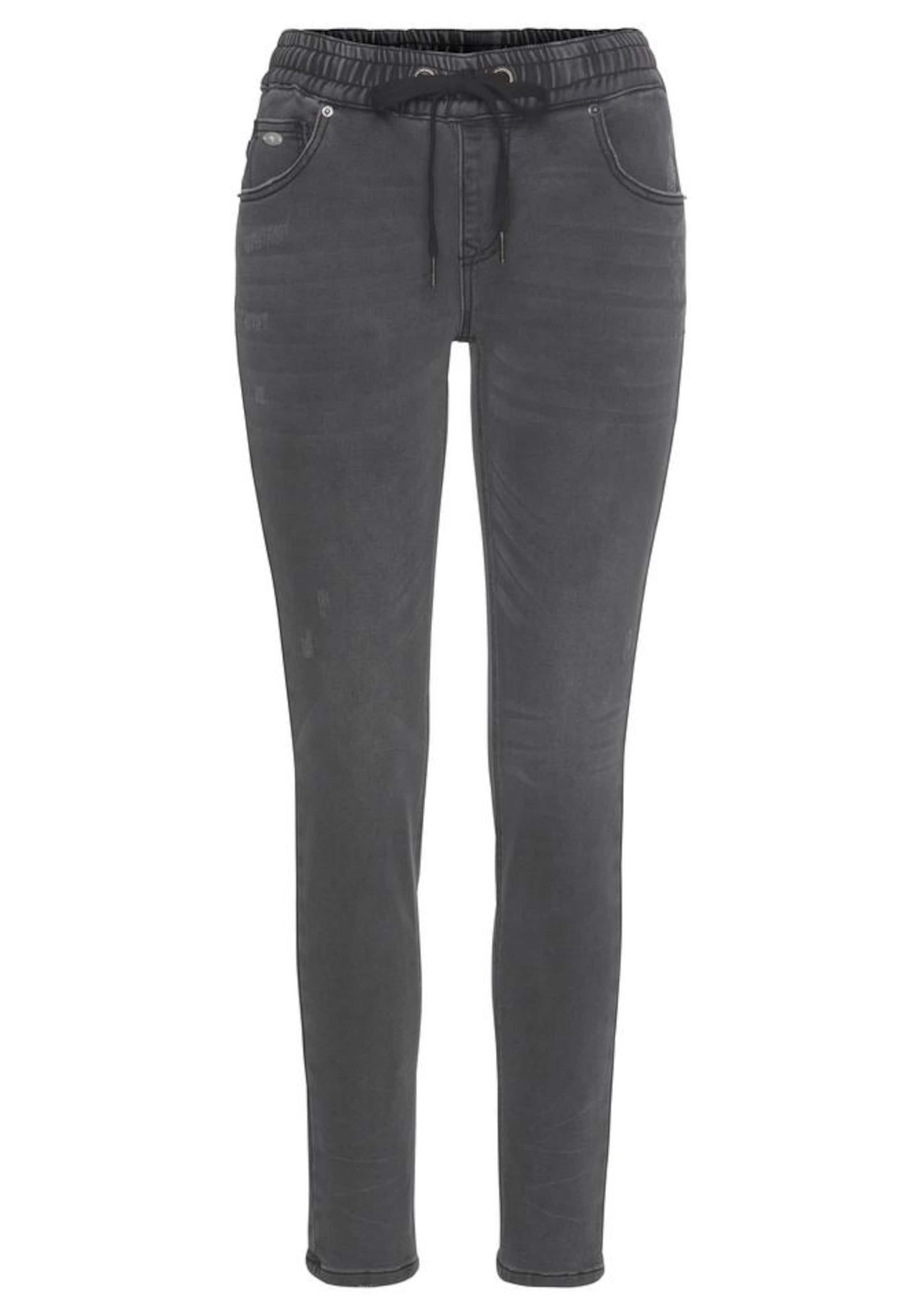 KangaROOS Slimfit Jeans in Grau: Vorderseite