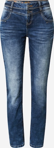 STREET ONE Slimfit Jeans 'Jane' in Blau: predná strana