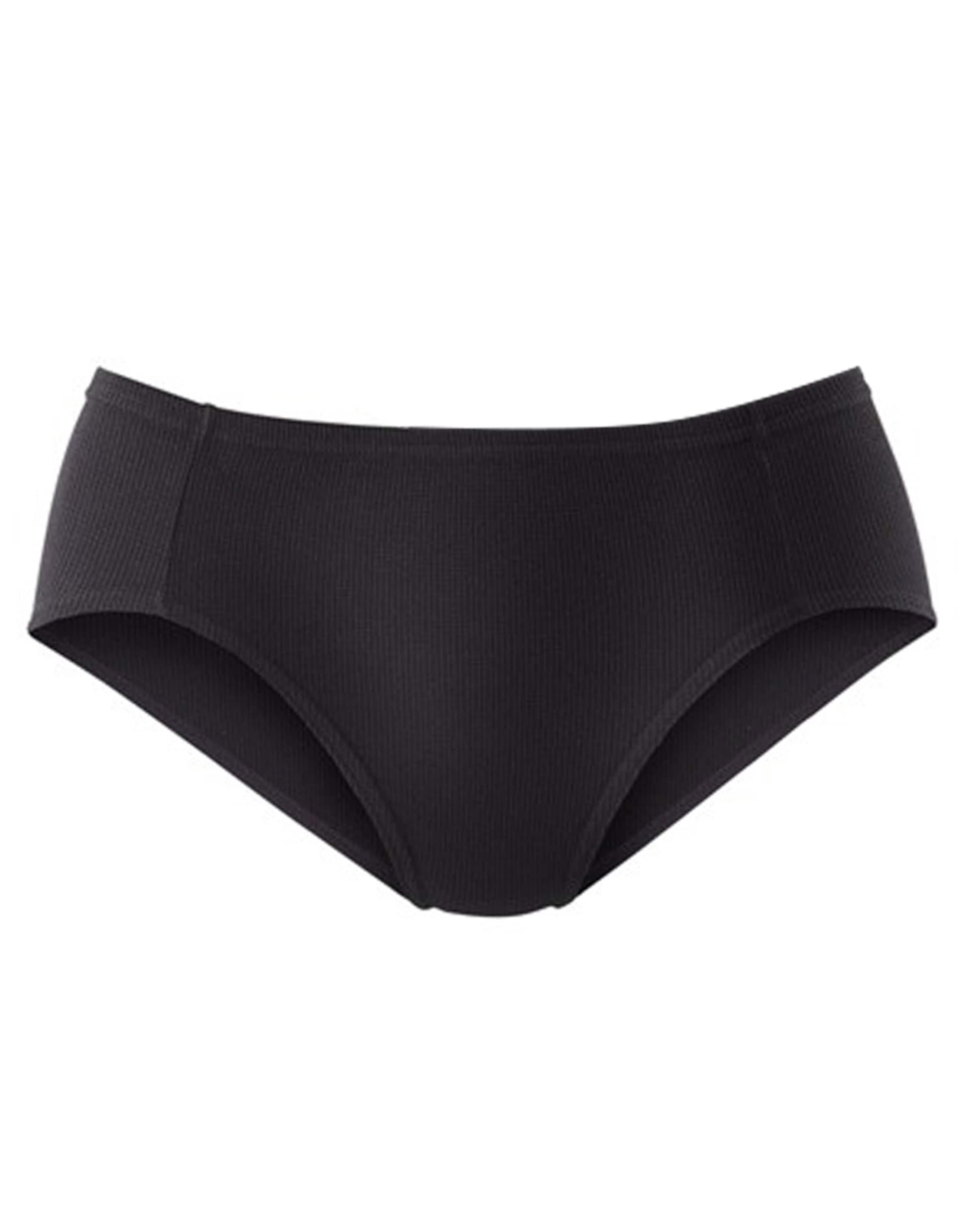 juoda PETITE FLEUR Moteriškos kelnaitės