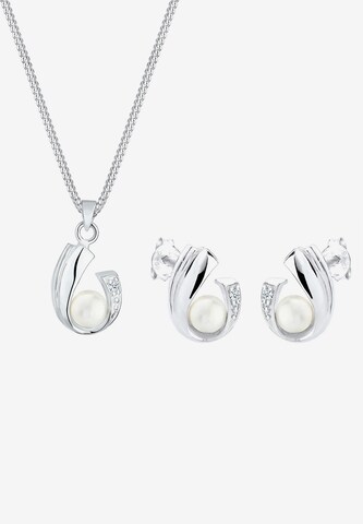 Elli DIAMONDS Jewelry Set in Silver