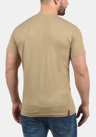 !Solid Rundhalsshirt 'Volker' in Beige