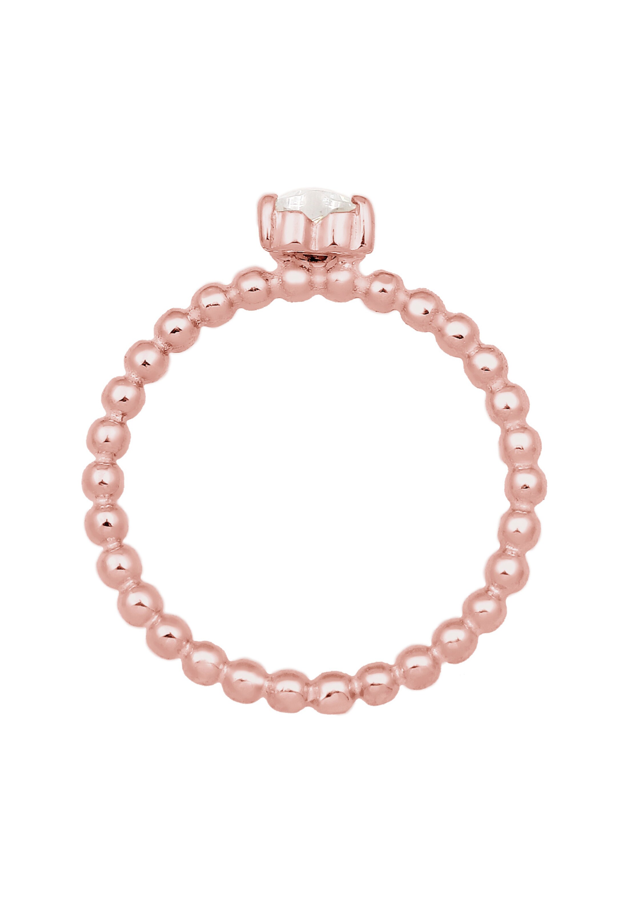 ELLI Ring 'Herz' in Goud