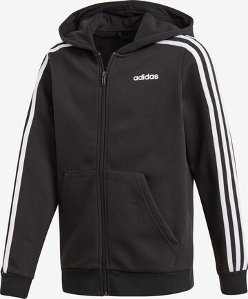 Veste de survêtement ADIDAS PERFORMANCE en noir