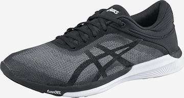 ASICS Athletic Shoes 'FuzeX Rush' in Black: front