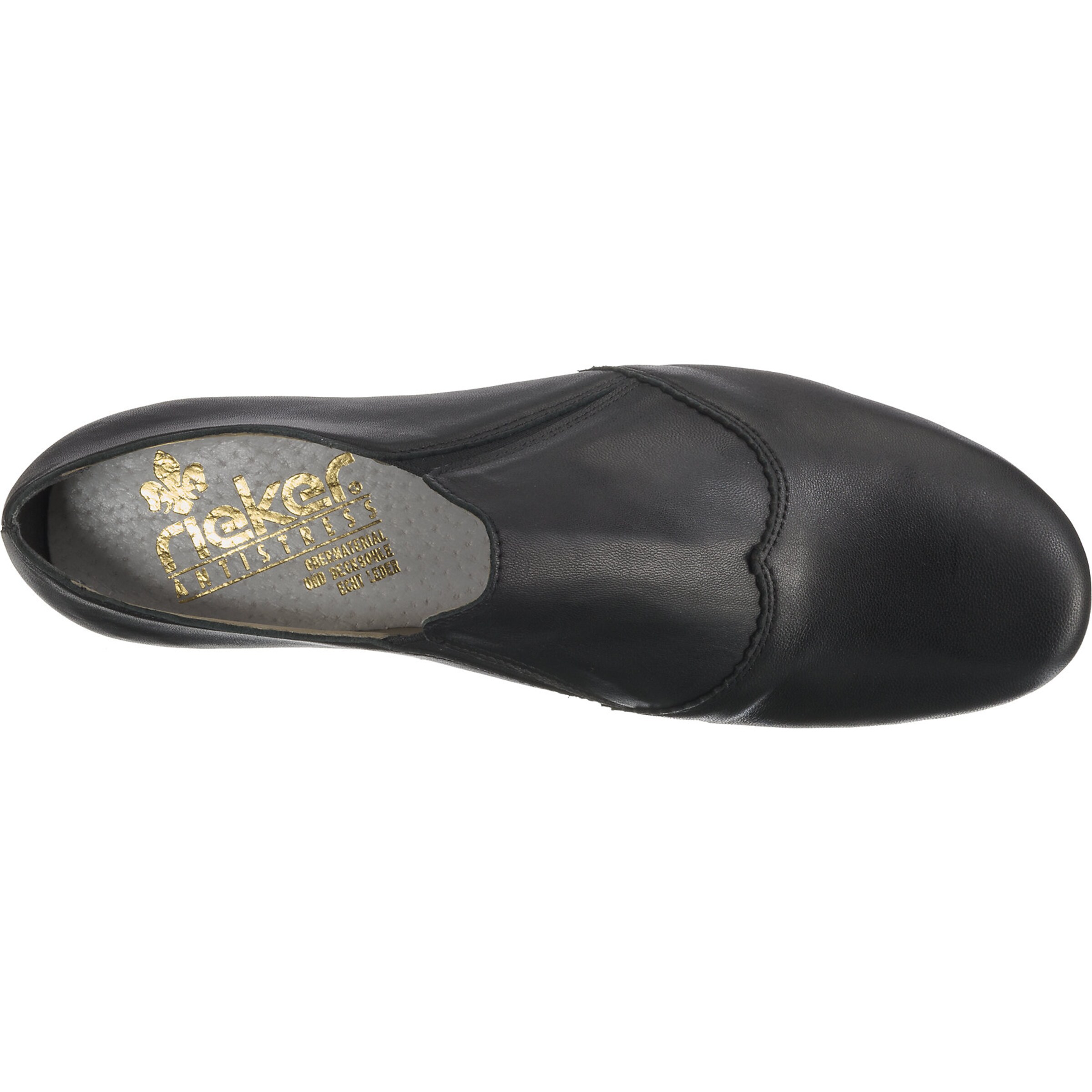 Escarpins à plateforme 'Clarino' Rieker en noir