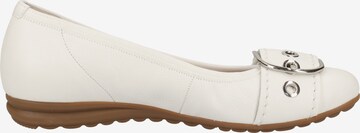 GABOR Ballet Flats in White