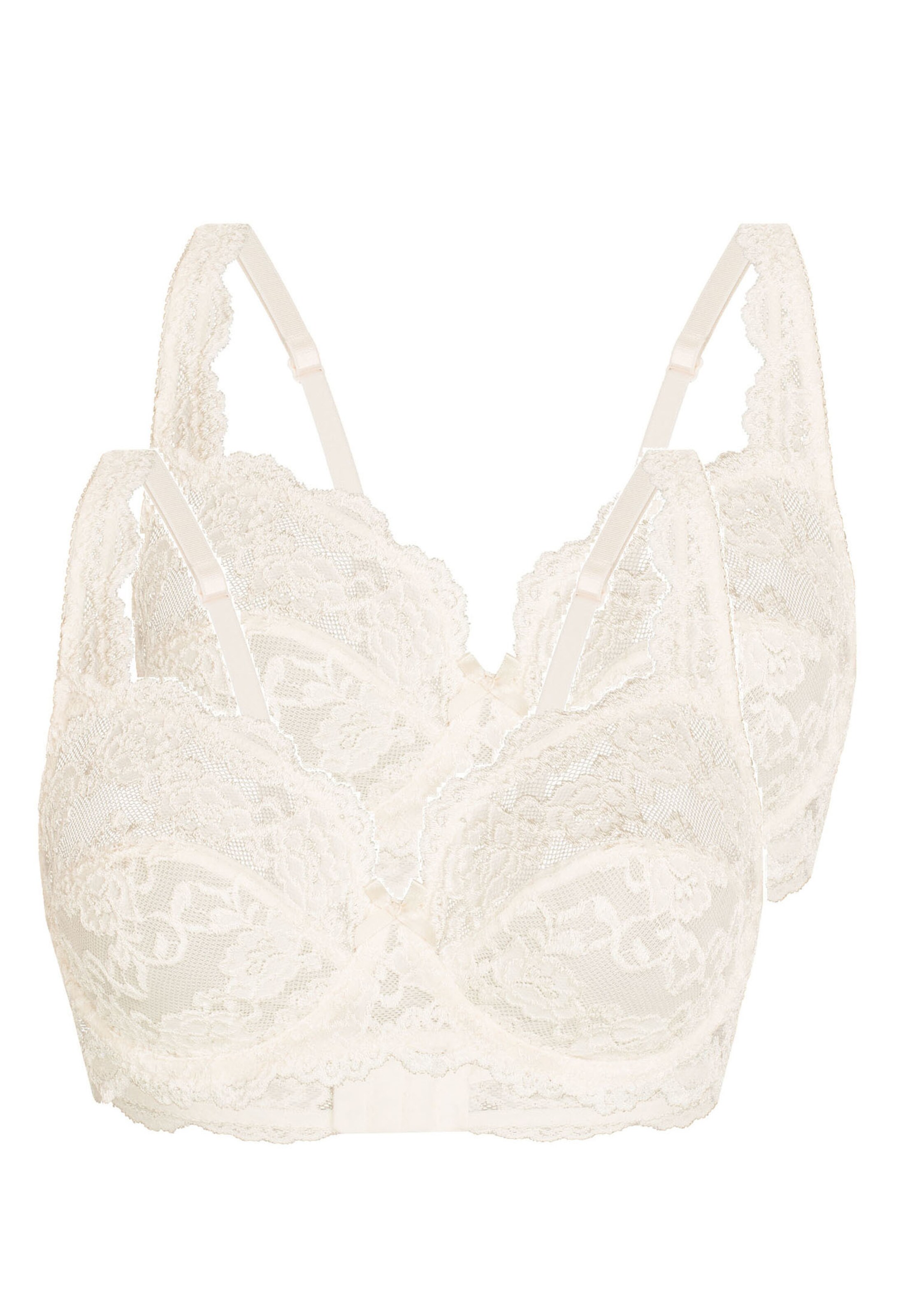 sassa BH 'CLASSIC LACE' in Wit: voorkant