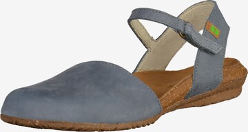 EL NATURALISTA Sandals in Blue: front