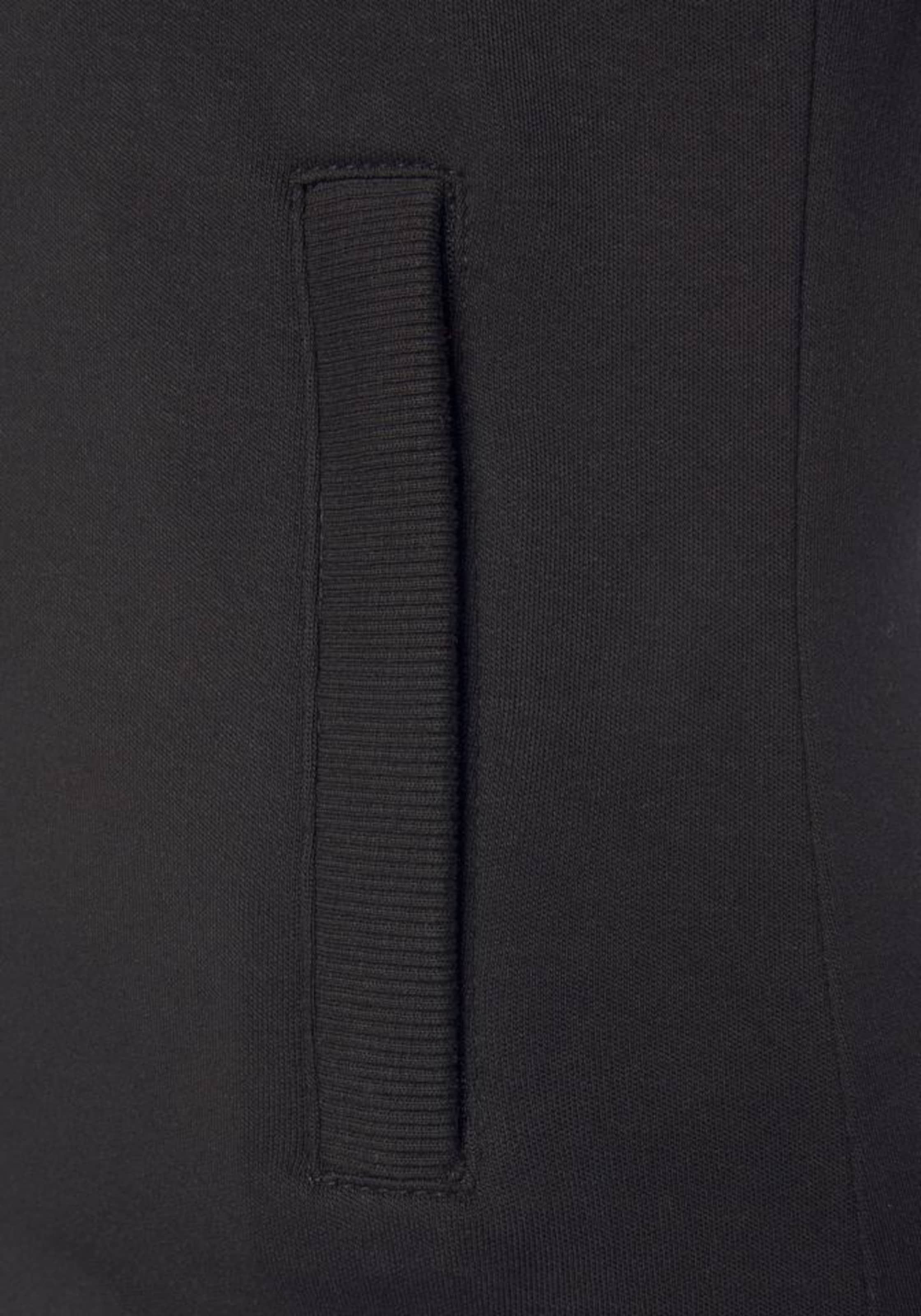 LASCANA ACTIVE Zip-Up Hoodie in Black