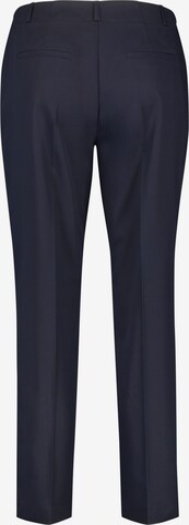 GERRY WEBER Regular Pleated Pants in Blue