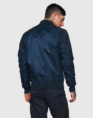 ALPHA INDUSTRIES Prechodná bunda 'MA-1 VF LW' - Modrá