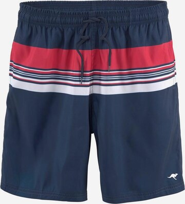 KangaROOS Zwemshorts in Blauw: voorkant