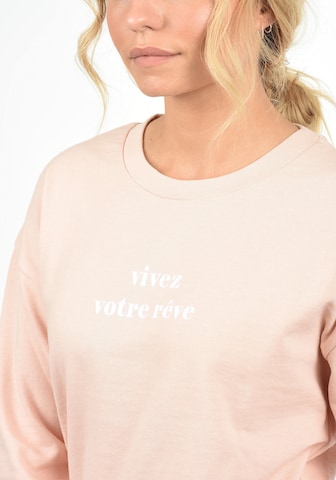 Blend She Sweatshirt 'Aurelie' in Roze