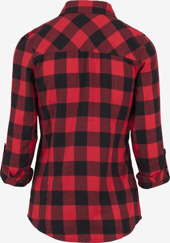 Camicia da donna di Urban Classics in rosso