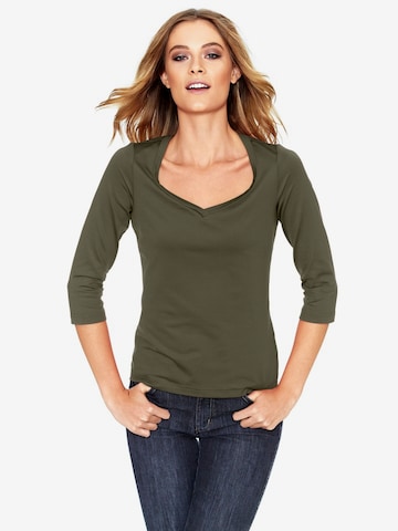 heine - Camiseta en verde: frente