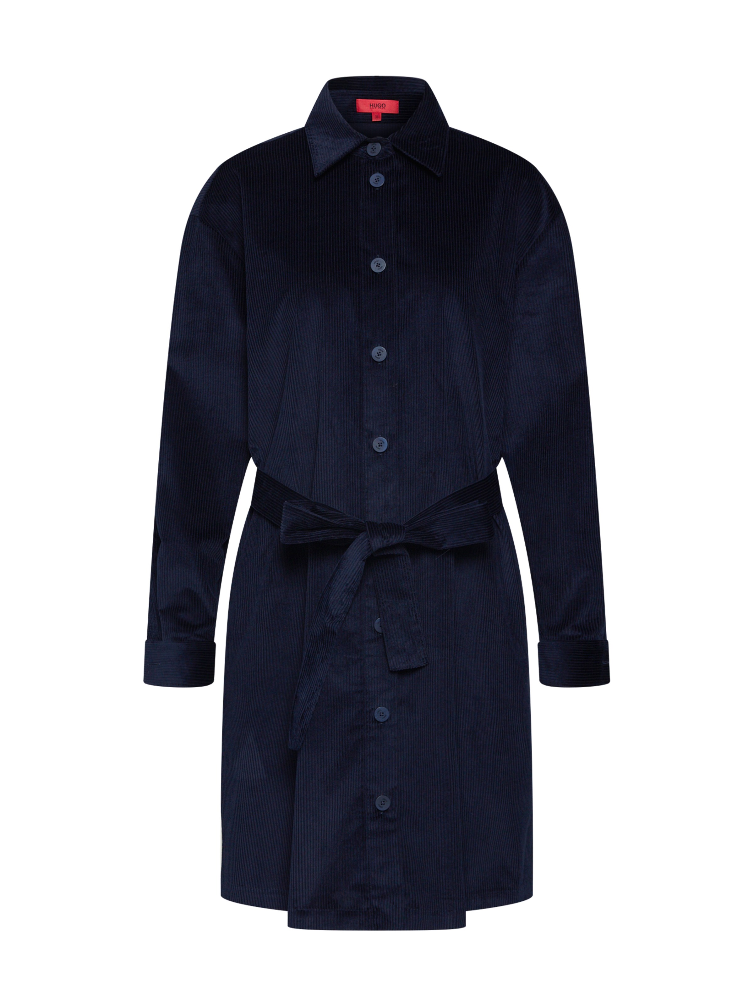 HUGO - Blousejurk 'Emiraya' in de kleur Nachtblauw