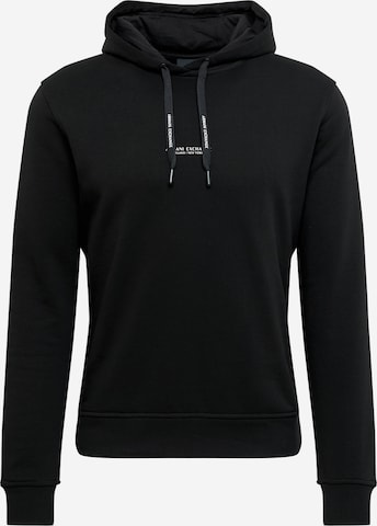 ARMANI EXCHANGE Regular fit Sweatshirt in Zwart: voorkant