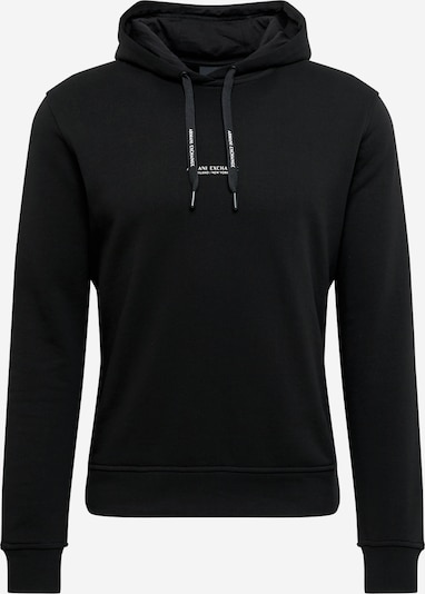 ARMANI EXCHANGE Sweat-shirt en noir / blanc, Vue avec produit