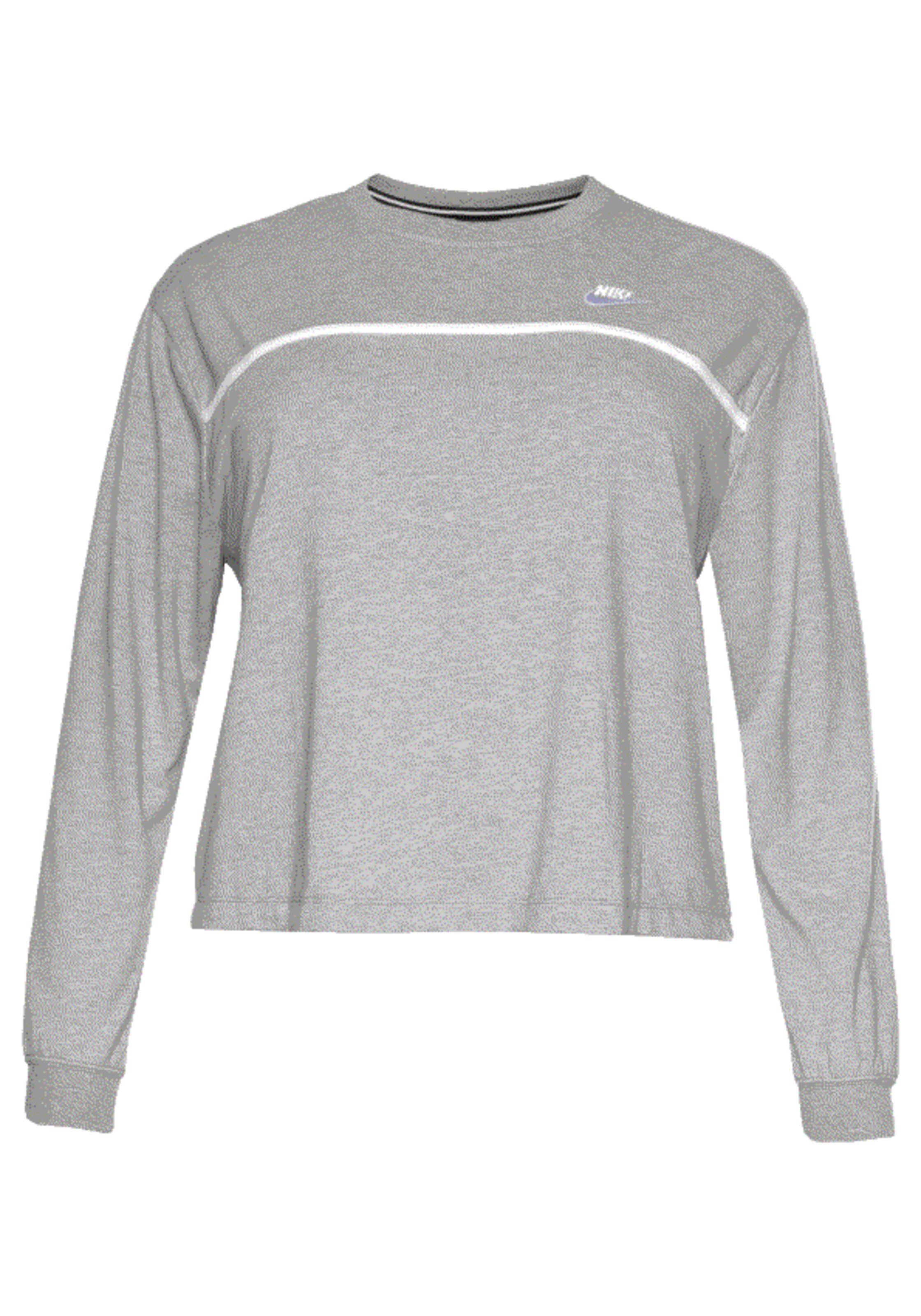 Nike Sportswear - Sweatshirt 'Women Crew Jersey Plus Size' in grau