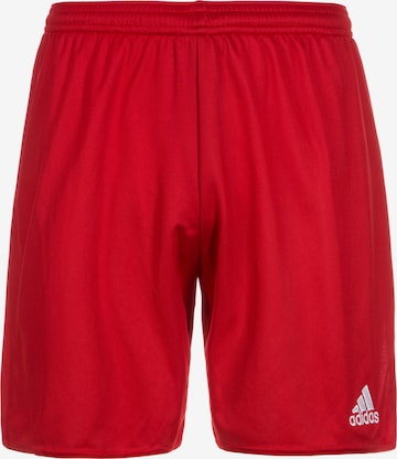 ADIDAS SPORTSWEAR Workout Pants 'Parma 16' in Red: front