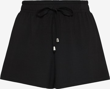 ABOUT YOU Loosefit Shorts 'Inken' in Schwarz: predná strana