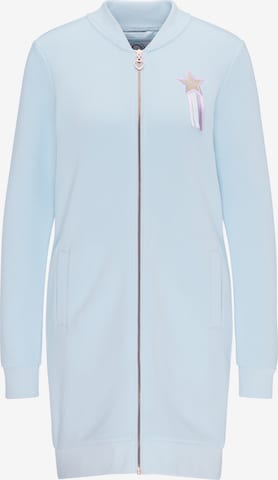 MYMO Sweat jacket in Blue: front