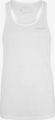 ENDURANCE Sports Top in White: front