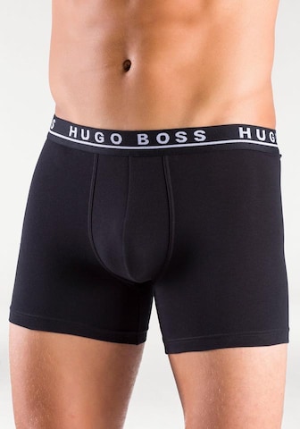 BOSS Boxershorts 'Power' in Zwart: voorkant