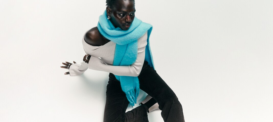 Off-shoulder elegantie