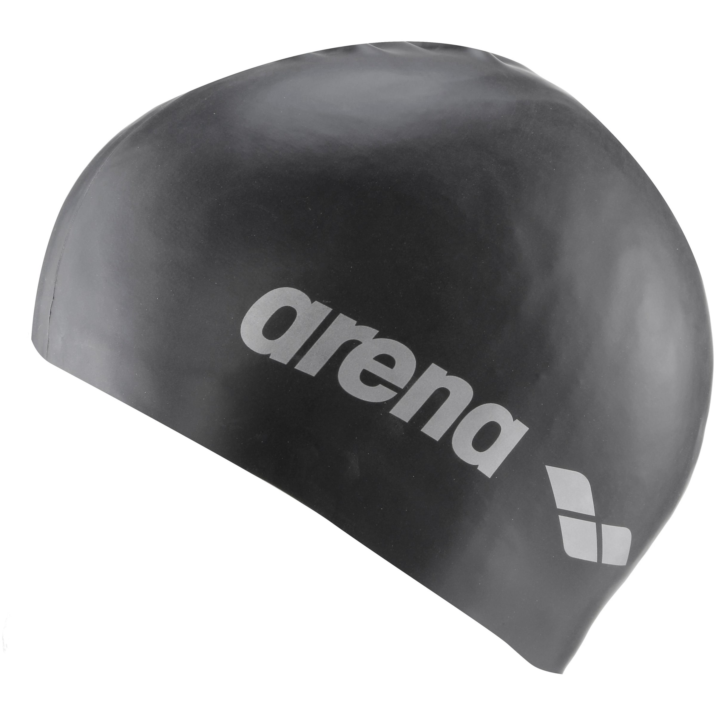 ARENA Swimming Cap in Black: front