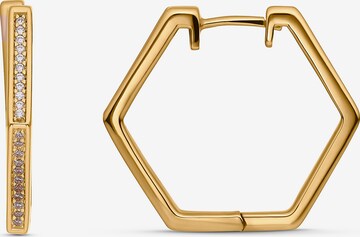 JETTE Creole 'Hexagon' in Gold