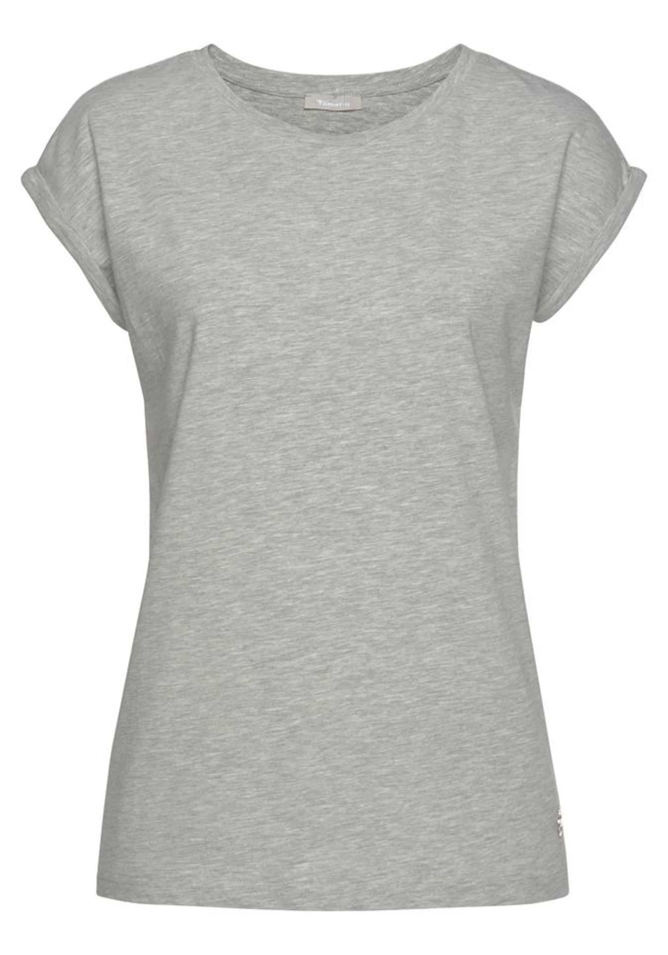 Tamaris T-Shirt in Grau: Vorderseite