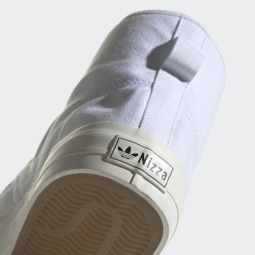 Baskets hautes 'Nizza RF' ADIDAS ORIGINALS en blanc