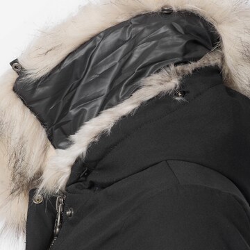 NAVAHOO Winter coat 'Cristal' in Black