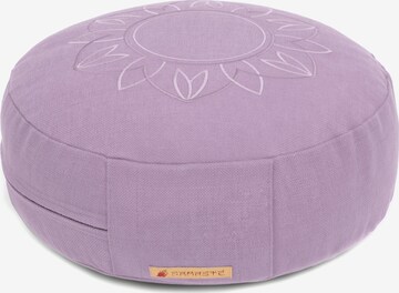 Yogishop Pillow 'Darshan Neo' in Purple: front