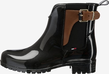 Bottes en caoutchouc 'Oxley' TOMMY HILFIGER en noir