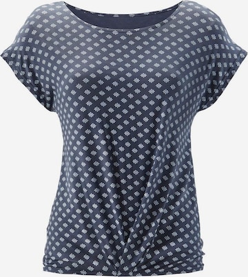 LASCANA Shirt in Blue: front