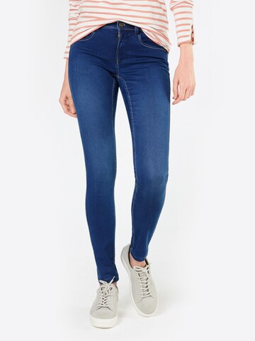 ONLY Skinny Jeans 'Ultimate' in Blauw: voorkant