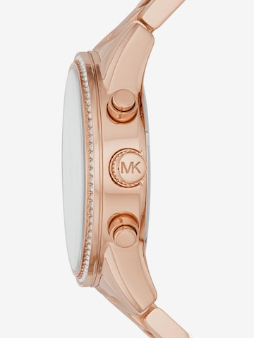 auksinė Michael Kors Analoginis (įprasto dizaino) laikrodis 'MK6357'