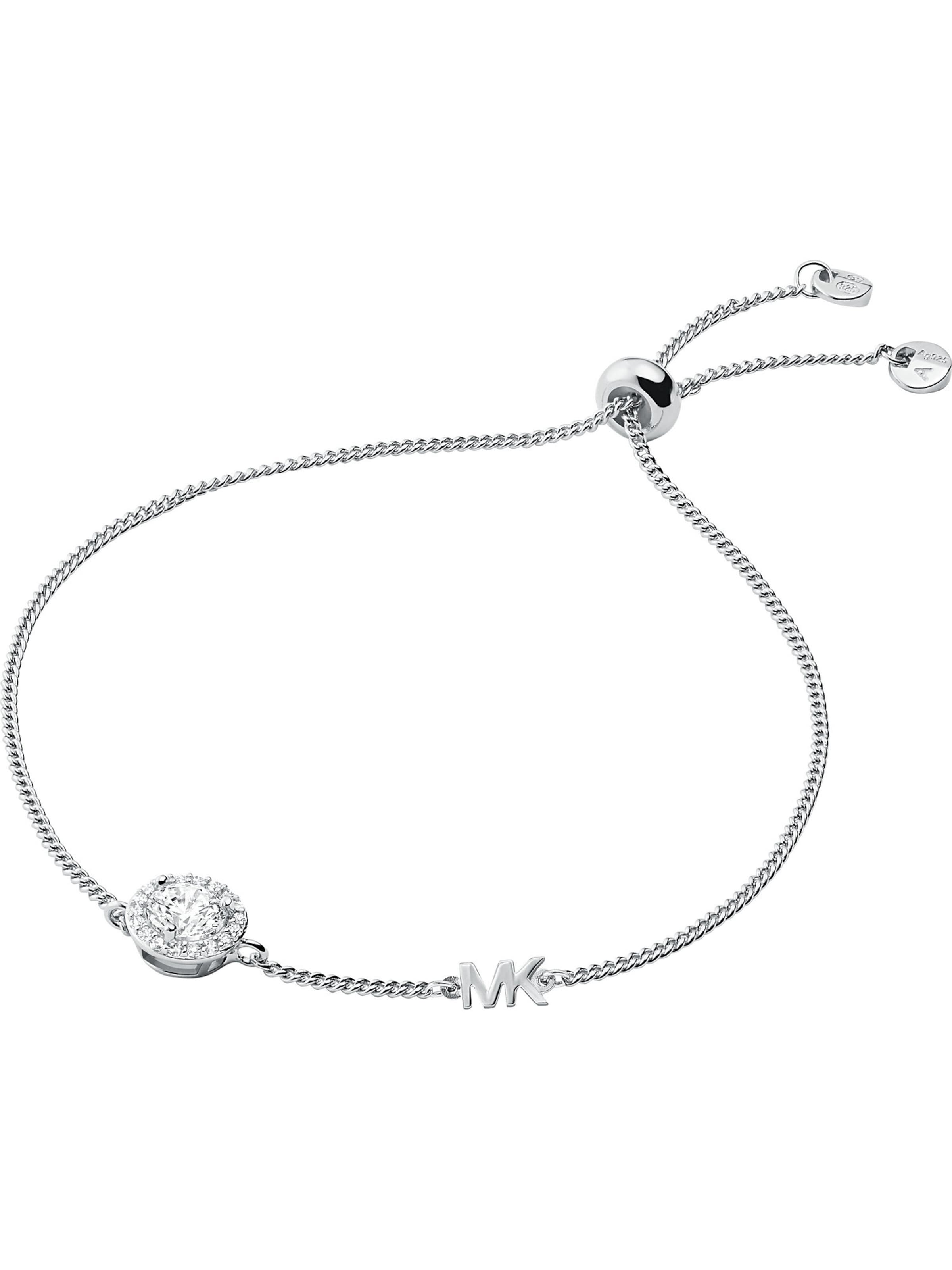 MICHAEL Michael Kors Zapestnica | srebrna barva: sprednja stran