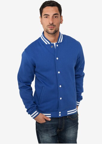 Veste mi-saison Urban Classics en bleu : devant