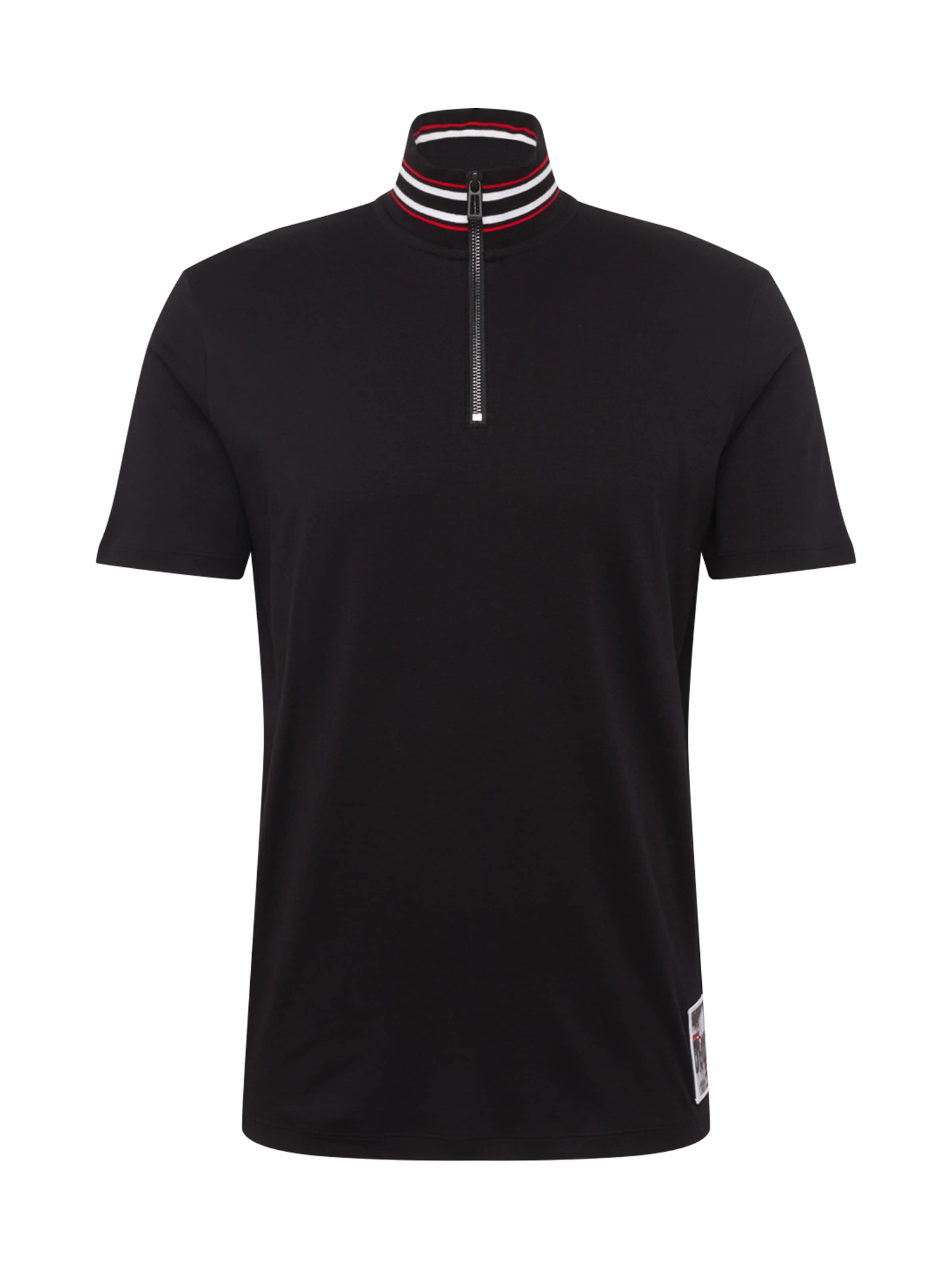 HUGO - Shirt 'Daranto 10207579 01' in de kleur Zwart