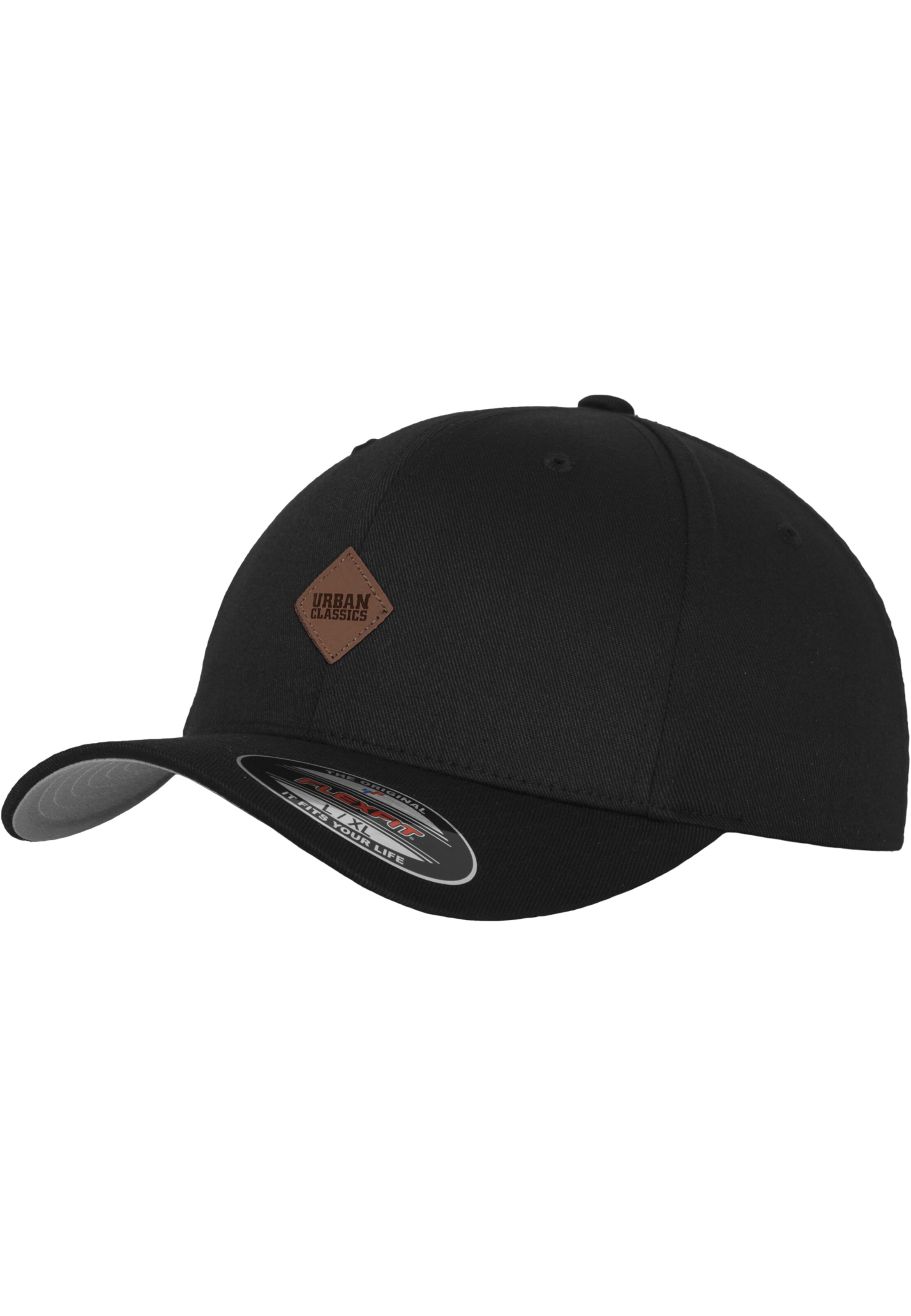 Cappello da baseball di Urban Classics in nero: frontale