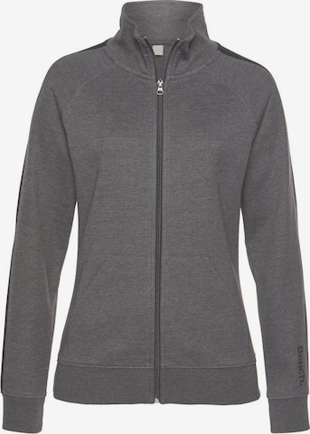 BENCH Sweat jacket in Black: front
