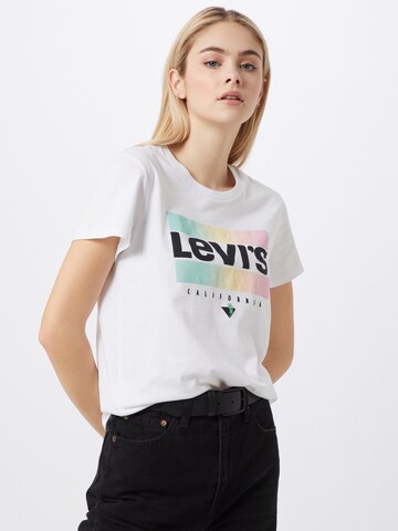 LEVI'S ® Majica 'The Perfect Tee' | bela barva: sprednja stran