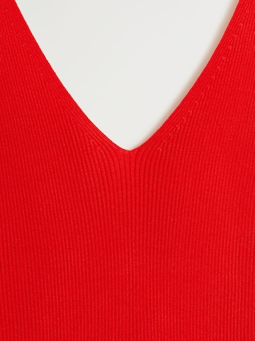 Tops en tricot 'GYMNASTI' MANGO en rouge