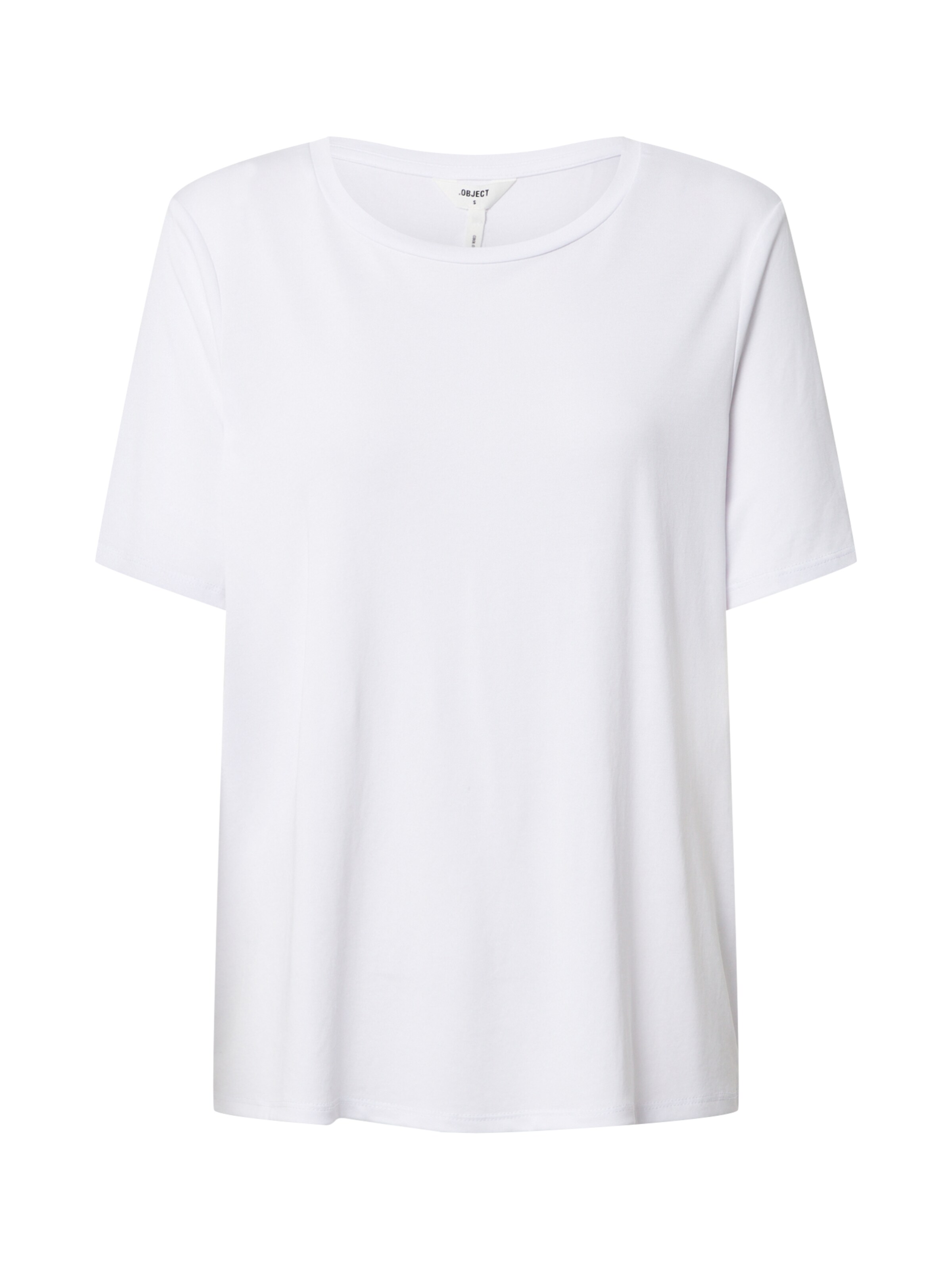 OBJECT Shirts 'OBJAnnie' i hvid: forside