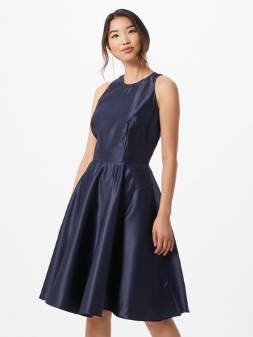 SWING - Vestido de cocktail em azul: frente